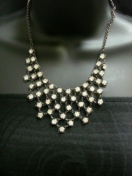 Crystal Stone Necklace Set